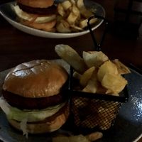 ‘Vegan Tex Mex burger’ at Bamburgh Castle Inn in Seahouses