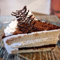 delicious pie at Loving Hut in Louvain-la-neuve