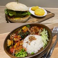   at Loving Hut in Louvain-la-neuve