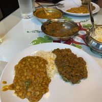 Meal plated  at Panjabi Tadka in Springfield