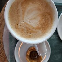Salted Caramel Latte with Soy Milk at Espresso House - Sundspromenaden in Malmo