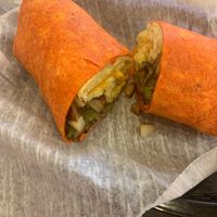 Just egg wrap at Yumzio Bistro in Greensburg