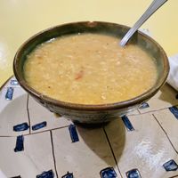 Lentil soup  at Wannas Art Cafe in Luxor