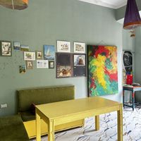   at Wannas Art Cafe in Luxor