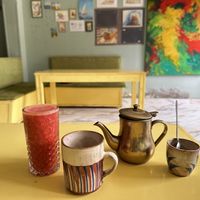   at Wannas Art Cafe in Luxor