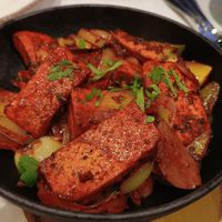 Tofu saslick at Indus Express in Stourbridge