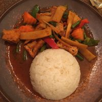 Thai chili tofu   at Little Elephant in Eastbourne