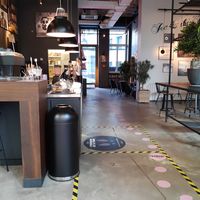 Interior at Joe & The Juice - Sihlstrasse in Zurich