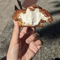 Vanilla chocolate eclair at W.H.I.P Patisserie in Inglewood