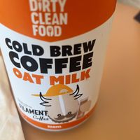 Oat milk coffee in a can. Refreshing   at W.H.I.P Patisserie in Inglewood