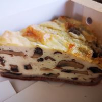 Mushroom & Cheeze Quiche (found at Perth Vegan Expo) at W.H.I.P Patisserie in Inglewood