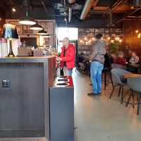 Interior at Joe & The Juice in Luzern