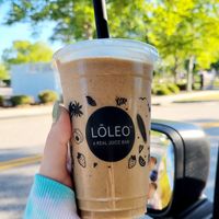 Coffee Date smoothie at LOLEO Juice Bar in Myrtle Beach