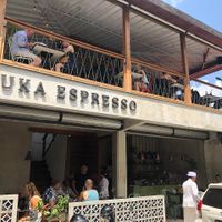 Grreat atmosphere at Suka Espresso in Ubud