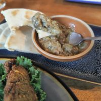 Babaganoush and Pita at Azulëo in Manuel Antonio
