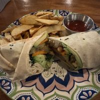 Chickpea burrito   at Azulëo in Manuel Antonio