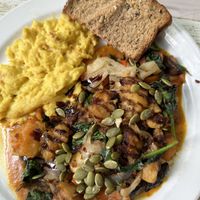 Veggie hash  at Tangerine in Boulder