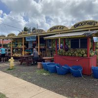 Seating at The Thai and Smoothie Place in Waimea