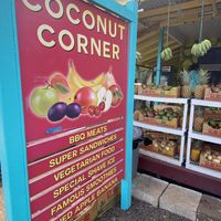 Signage at The Thai and Smoothie Place in Waimea