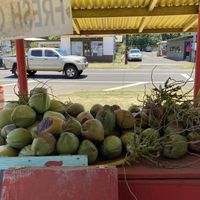 Coconuts  at The Thai and Smoothie Place in Waimea