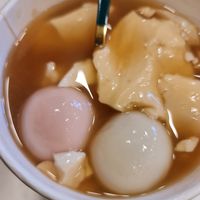 Ginger Soup Beancurd with Riceball ~ 3/4/22 delivery at Mr Bean - The Poiz Centre in Central Singapore