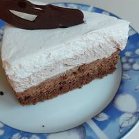 Chocolate tris at Kavarnica CukrDoza - Maybe closed in Maribor