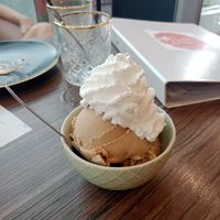 Hazelnut ice cream 🍦 at Kavarnica CukrDoza - Maybe closed in Maribor