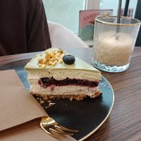 Pistachio cake :) at Kavarnica CukrDoza - Maybe closed in Maribor