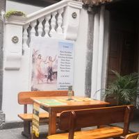 The restaurant at Govinda Gopal - Govindas  in Quito