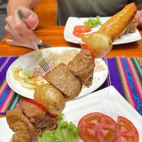 Pincho!!! Increíble!!!!!  at Govinda Gopal - Govindas  in Quito