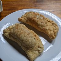 Vegan empanadas at Govinda Gopal - Govindas  in Quito