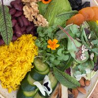 Paradiso bowl. at Paradiso Pure Living Vegan Hotel in Kastelruth