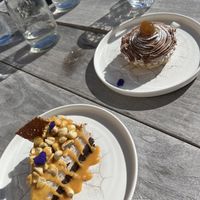 Snickers Kuchen und Mont Blanc  at Paradiso Pure Living Vegan Hotel in Kastelruth