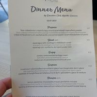 Sample dinner menu. Changes daily. at Paradiso Pure Living Vegan Hotel in Kastelruth