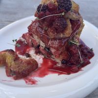 French Toast  at Paradiso Pure Living Vegan Hotel in Kastelruth