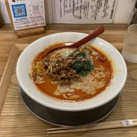 Vegan tantanmen  at Menya Shichisai in Tokyo