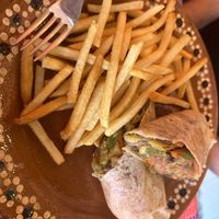 Vegan burrito  #Veganuary at Colores Y Sabores in Cozumel