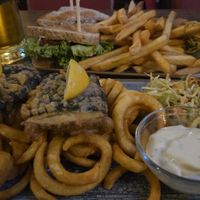 Fish and Chips, and BLT Sandwich at The Kings Arms in Nuremberg