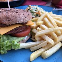 Vegan Deluxe Burger at The Kings Arms in Nuremberg