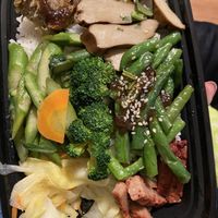 Daily Taiwanese vegan lunch box  at IBUN Bakery and Cafe in Houston