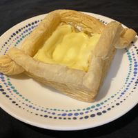 Pastry with custard  at IBUN Bakery and Cafe in Houston