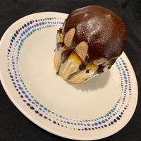 Vegan cupcake  at IBUN Bakery and Cafe in Houston