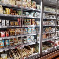 Refrigerated vegan products at Alnatura - Neuwiesen in Winterthur