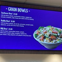 Buddha bowl  at AUS - MAD Greens - Barbara Jordan Terminal in Austin