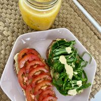 Hummus is the best   at Tropic Bowl in Las Terrenas