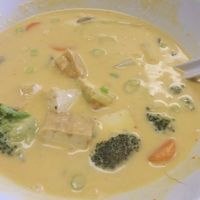 creamy coconut soup at Thian's Thai Fusion in Ocean Shores
