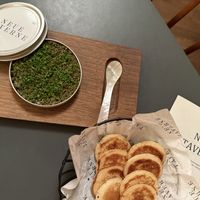 Vegan caviar  at Neue Taverne in Zurich