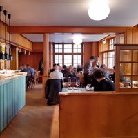 Interior at Neue Taverne in Zurich