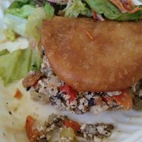 Kind of sanswich at Lagoonies Bistro & Bar in Cole Bay