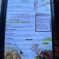 Thai  at Ying's in Hyannis